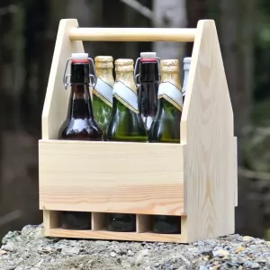 personalizowana skrzynka na piwo z uchwytem